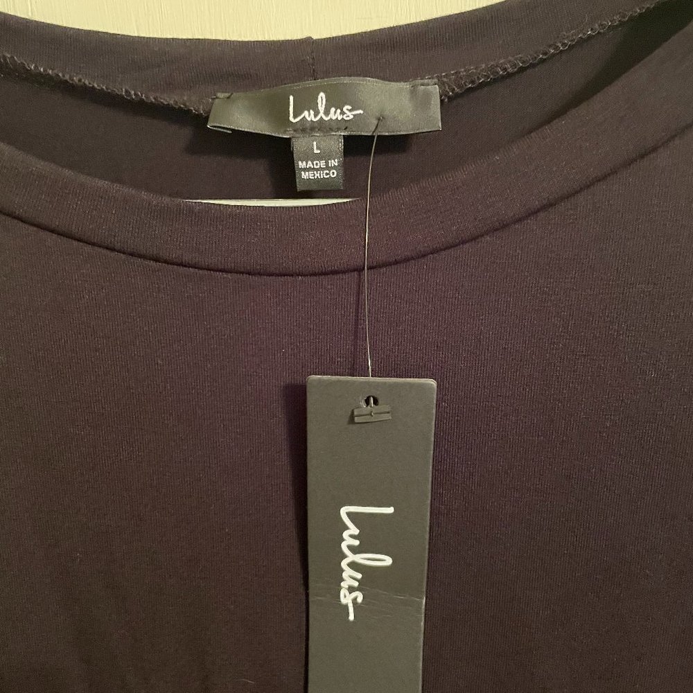 Black T-Shirt bodysuit